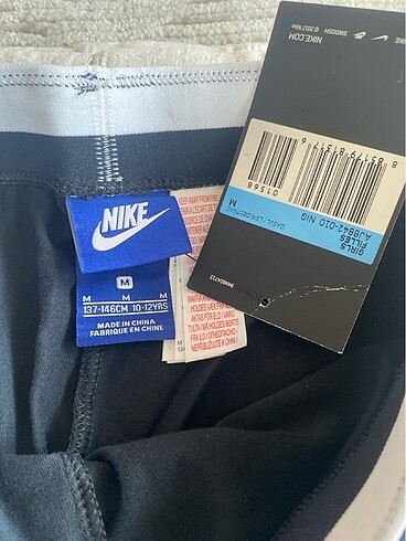 10 Yaş Beden siyah Renk Nike tayt