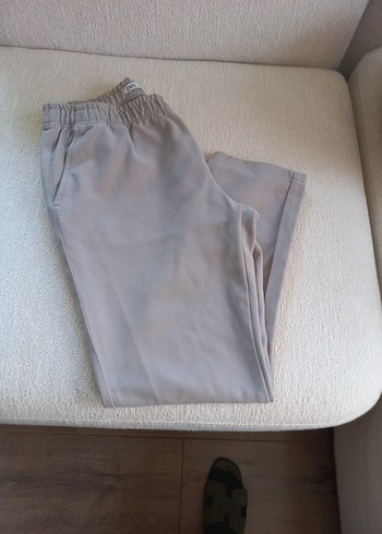 Zara Bej Erkek Rahat Kesim Kumas Pantolon