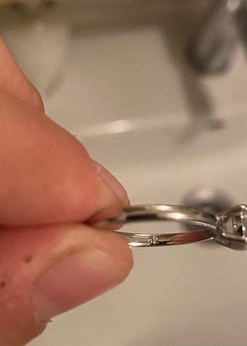 Swarowski Tektaş Yüzük - Görsel 5