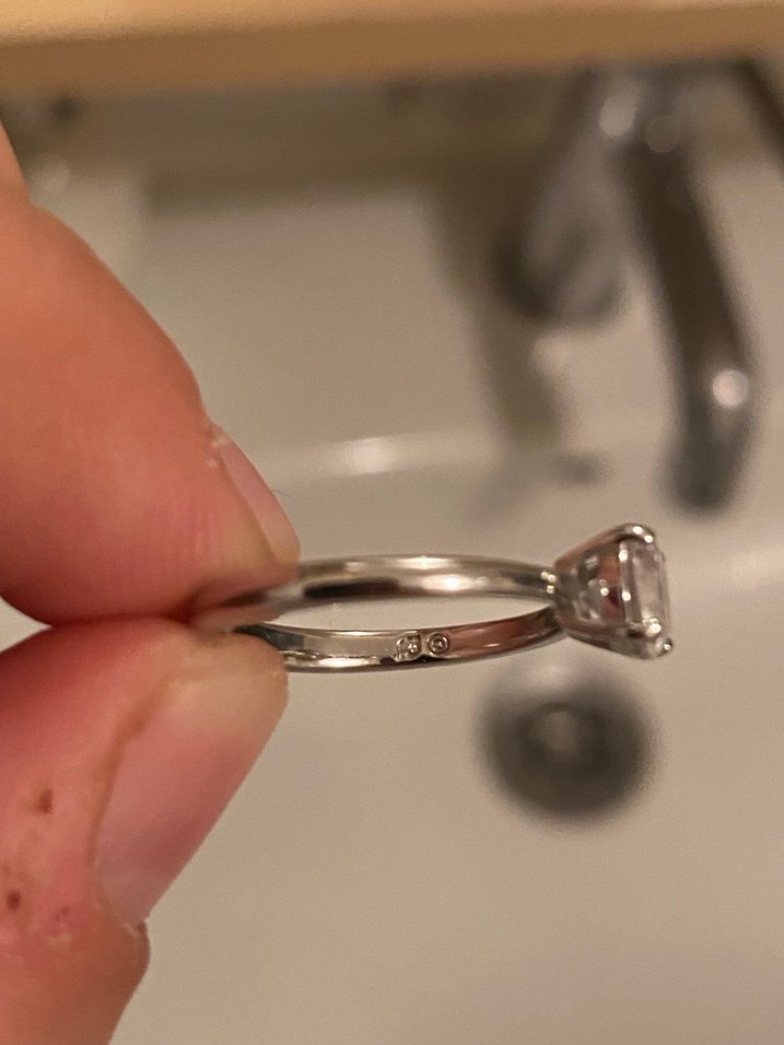 Swarowski Tektaş Yüzük - Görsel 4
