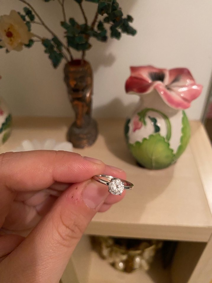 Swarowski Tektaş Yüzük - Görsel 2