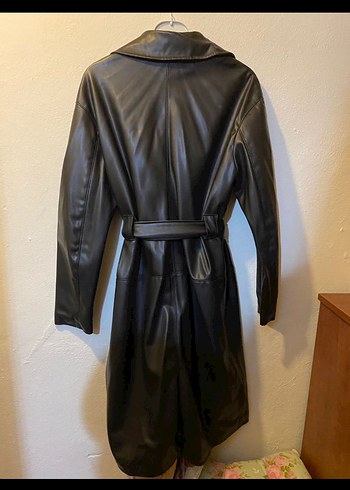 Bershka Deri Trençkot - Görsel 2