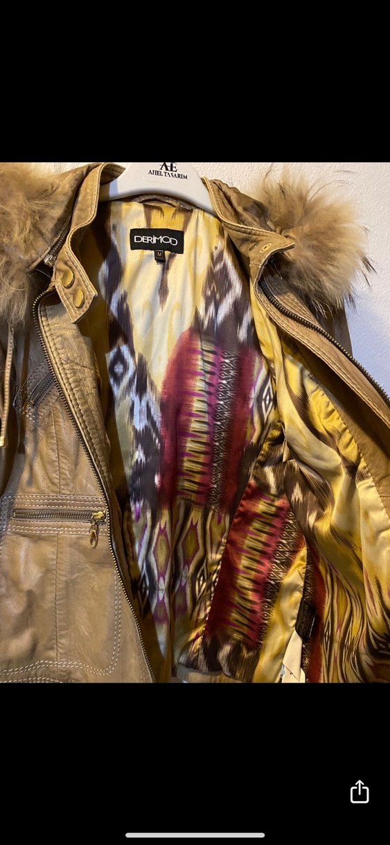 Derimod Deri Ceket - Görsel 2