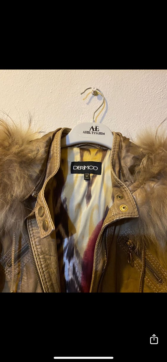 Derimod Deri Ceket - Görsel 3