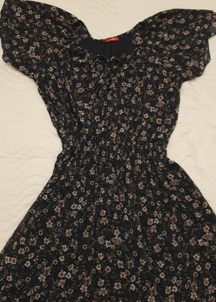 Lc waikiki çiçek desenli elbise - Görsel 3