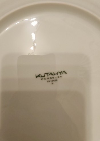 KÜTAHYA PORSELEN PASTA TABAĞI - Görsel 3