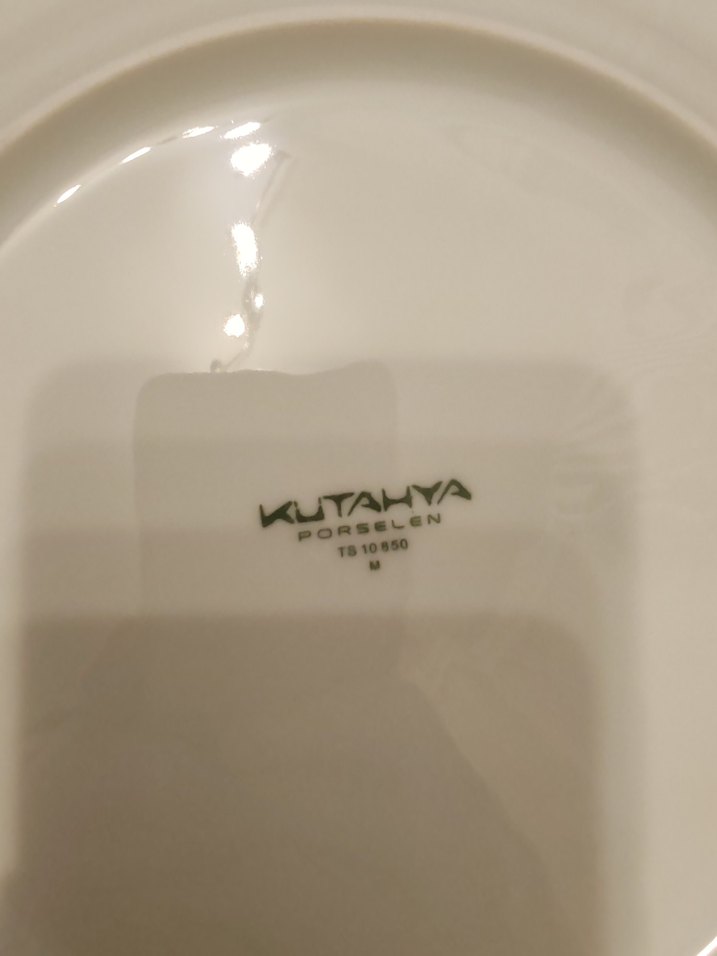 KÜTAHYA PORSELEN PASTA TABAĞI - Görsel 3