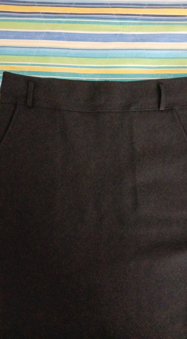 Siyah Midi Kalem Etek - Görsel 2