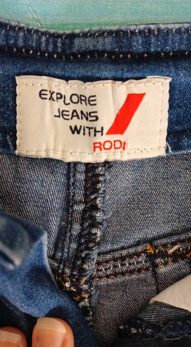 Kadın Mavi Midi Kot Etek - Görsel 3