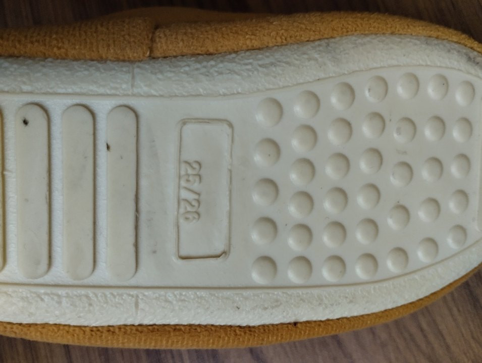 Erkek Çocuk Sarı Nakışlı Sıcak Ev Terliği - Görsel 4