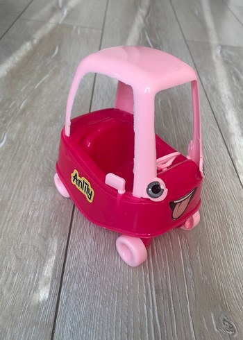 Renkli Pembe Oyuncak Araba