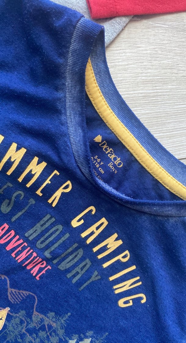 Erkek Çocuk Renkli Uzun Kollu Tişört - Görsel 5