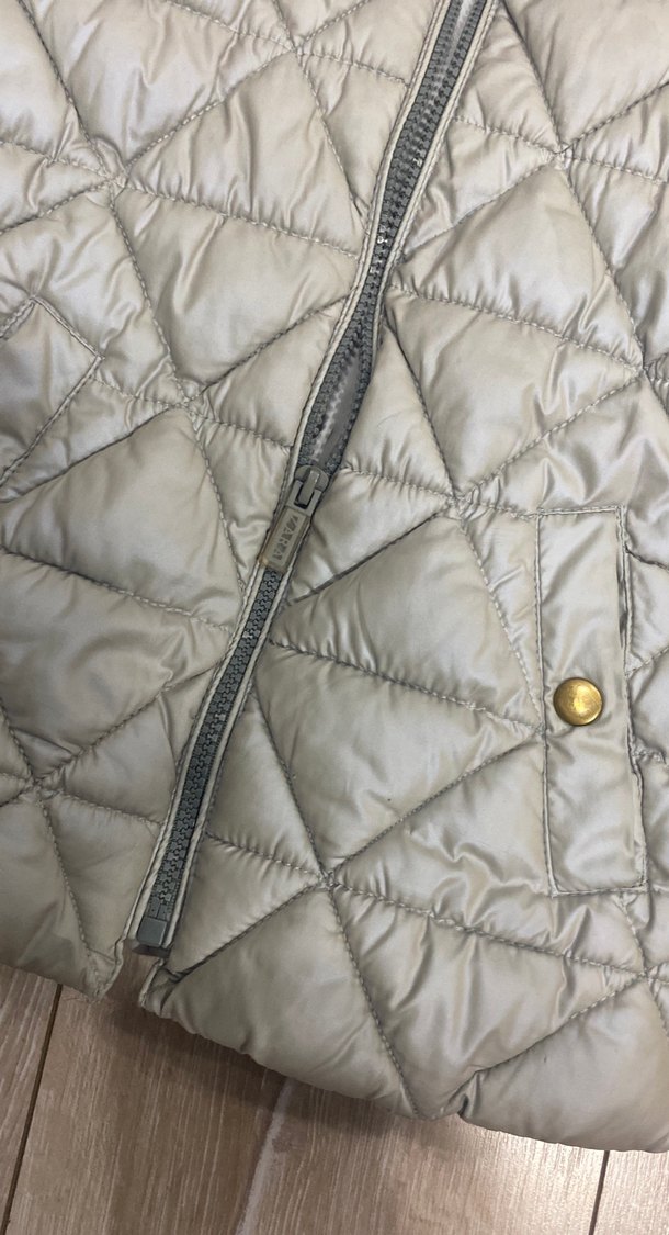 Zara kız Çocuk Düğmeli Mont - Görsel 4