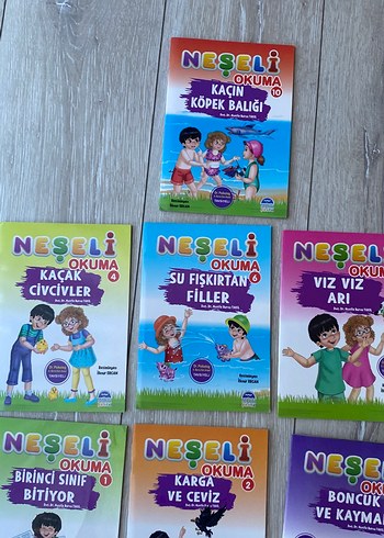 Neşeli Okuma Çocuk Kitapları Seti - Görsel 4