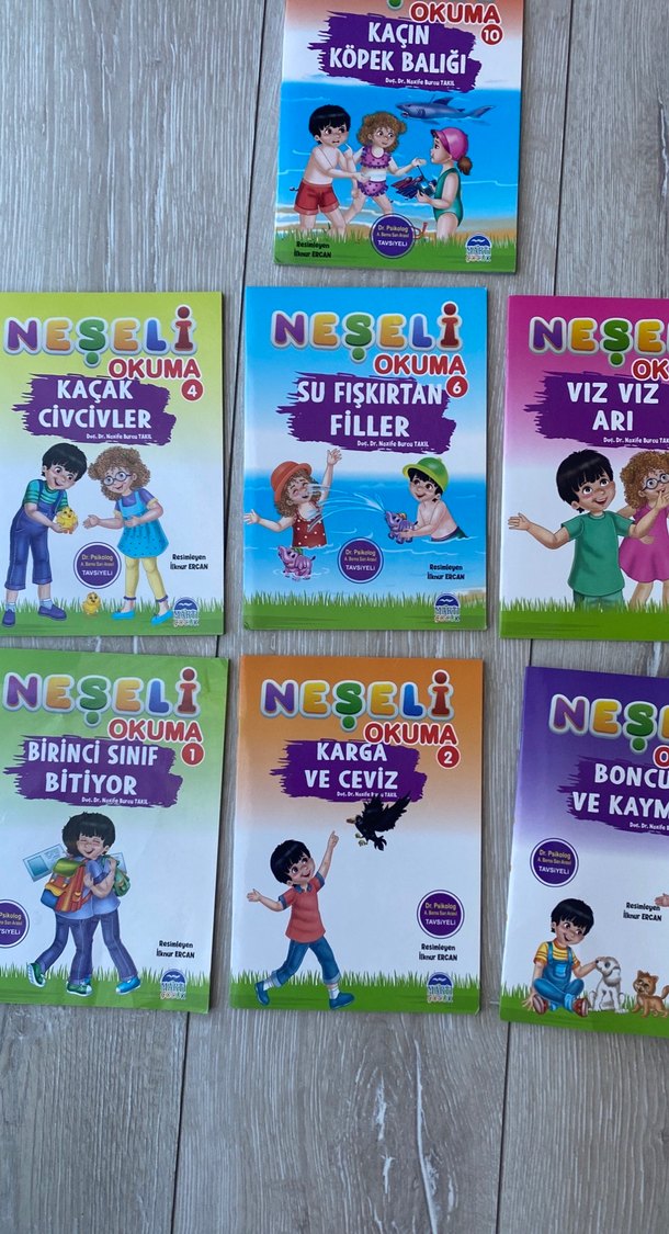 Neşeli Okuma Çocuk Kitapları Seti - Görsel 3