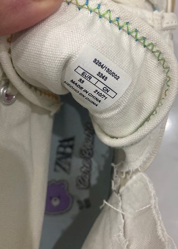 Zara Beyaz Platform Topuklu Spor bot - Görsel 6