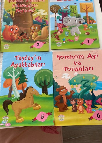 Çocuklar için Renkli Hikaye Kitapları Seti - Görsel 3
