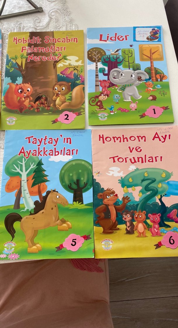 Çocuklar için Renkli Hikaye Kitapları Seti - Görsel 3