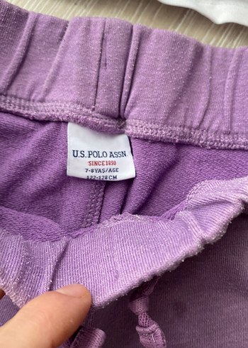 Mor Pamuklu Rahat Kesim Kız Eşofmanı - Görsel 4