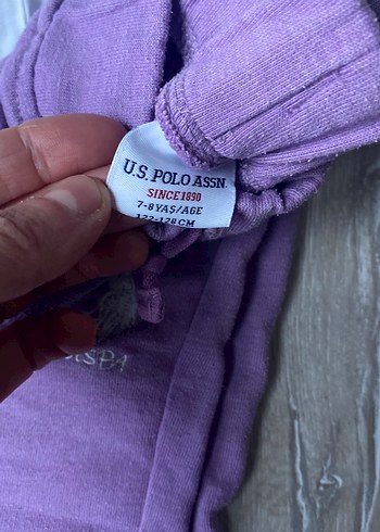 Bebek Kız Uzun Kollu Mor Takım - Görsel 7