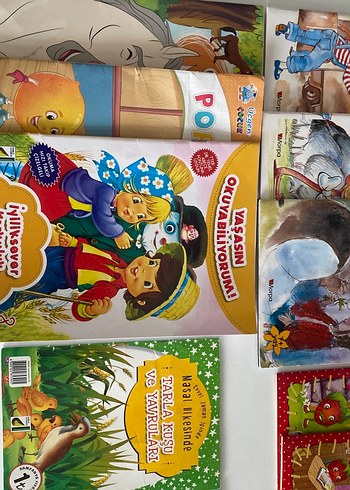 Çocuklar için Renkli Masal Kitapları Seti 1 sınıf - Görsel 2