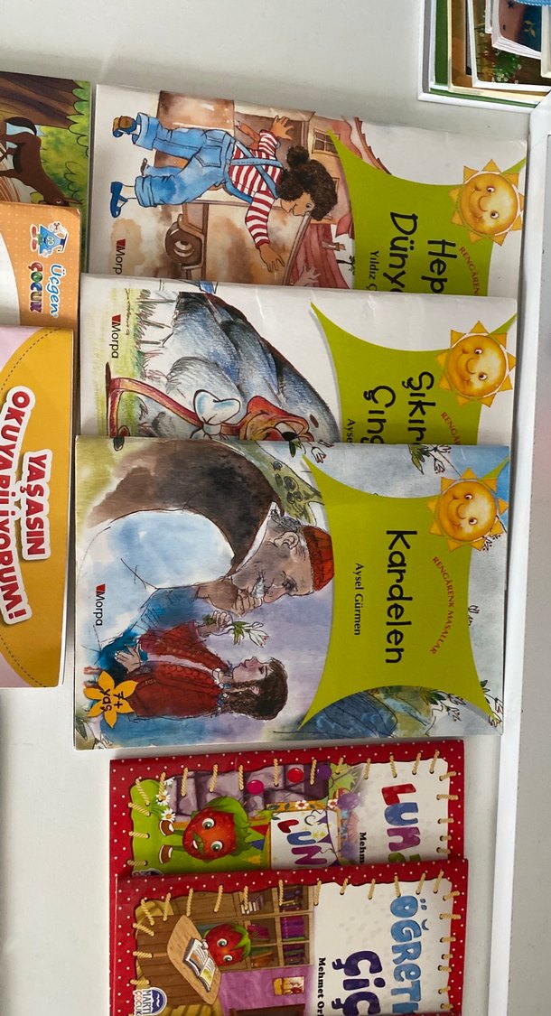 Çocuklar için Renkli Masal Kitapları Seti 1 sınıf - Görsel 5