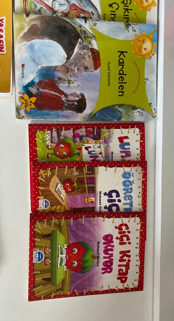 Çocuklar için Renkli Masal Kitapları Seti 1 sınıf - Görsel 4