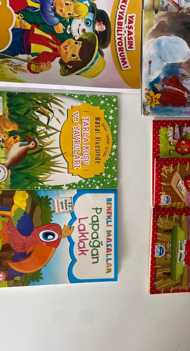 Çocuklar için Renkli Masal Kitapları Seti 1 sınıf - Görsel 3