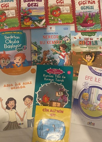 Beden Çocuklar için çeşitli resimli kitaplar seti