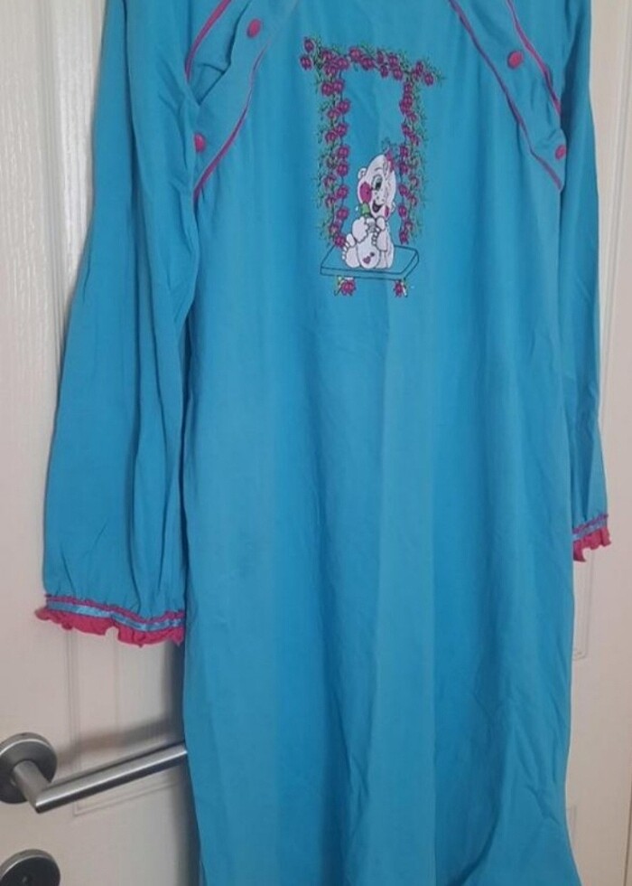 Loğusa kıyafeti gecelik - Görsel 4