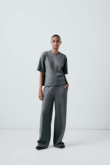 Zara interlock pantolon