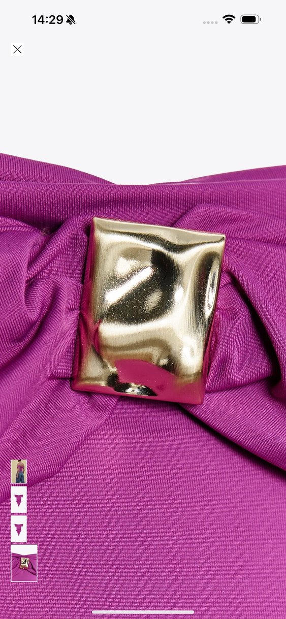 Zara bantlı body - Görsel 3