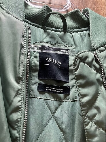m Beden PULL&BEAR bomber ceket M beden