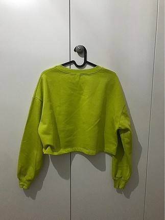 Trendyol & Milla Yeşil crop sweatshirt