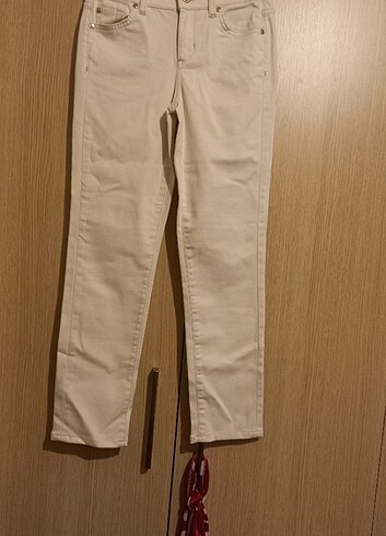 xs Beden beyaz Renk Luijo Pantolon