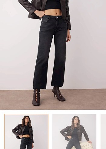 Trendyol & Milla Yuksek Bel Siyah Denim Jean Siklik Ve Rahatlik Bir Arada