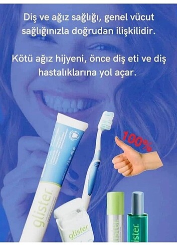 Amway Glister ağız sağlığı 