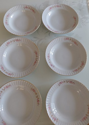 Güral Porselen Güral 6 lı Çukur tabak