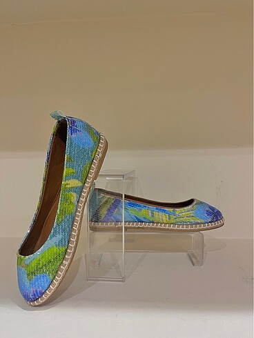 hakiki deri spor şık espadril - Görsel 2