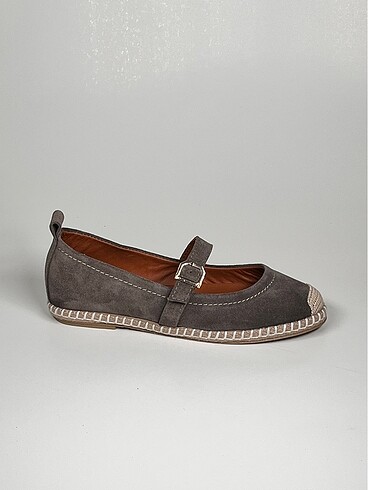 Hakiki deri tokalı kadın espadril ayakkabı - Görsel 2