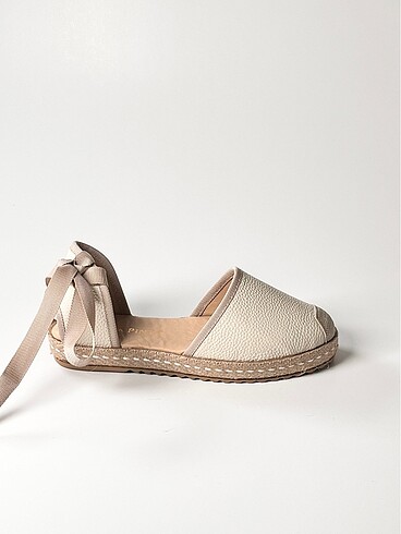 hakiki deri kadın espadril ayakkabı yeni sezon - Görsel 11