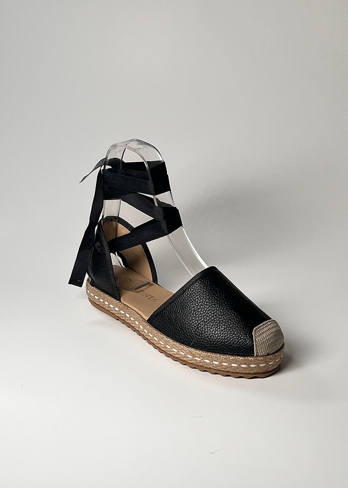 hakiki deri kadın espadril ayakkabı yeni sezon - Görsel 4