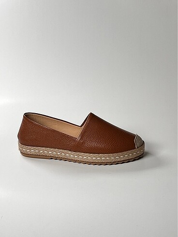 hakiki deri kadın espadril ayakkabı - Görsel 12