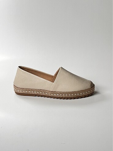 hakiki deri kadın espadril ayakkabı - Görsel 18