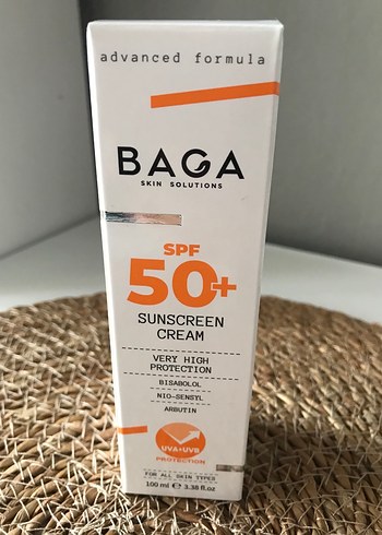 BAGA SPF 50+ Güneş Koruyucu Krem - Görsel 4