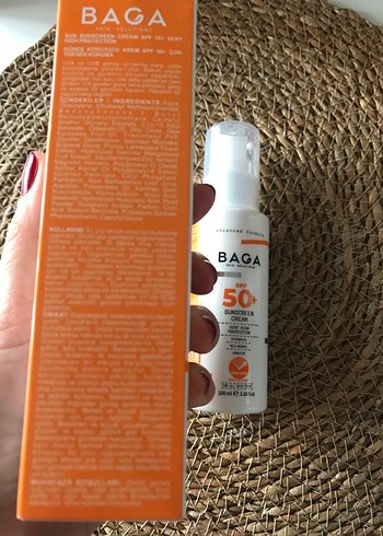 BAGA SPF 50+ Güneş Koruyucu Krem - Görsel 2