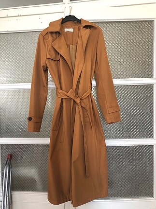 Taba rengi Trench Coat