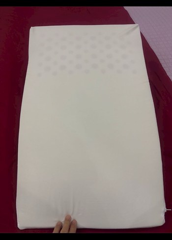 Beyaz bebek reflü yatağı - Görsel 3