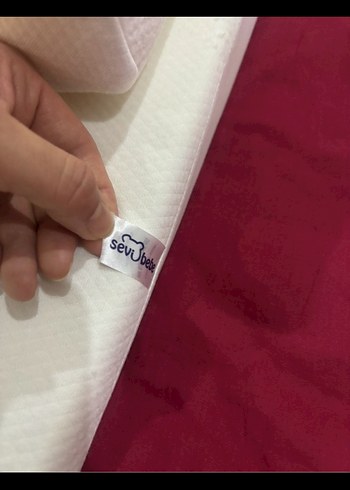 Beyaz bebek reflü yatağı - Görsel 4