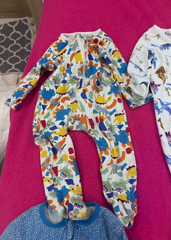 Renkli Fermuarlı Erkek Bebek Tulumları - Görsel 2